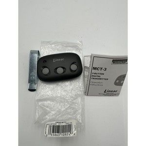 Linear MegaCode 3-Channel Visor Transmitter MCT-3